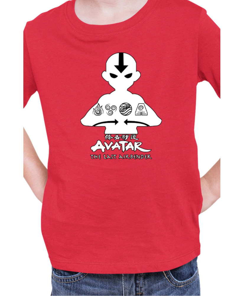 Детска Тениска Japan Manga Anime Comics Animation Avatar The Last Airbender Aang