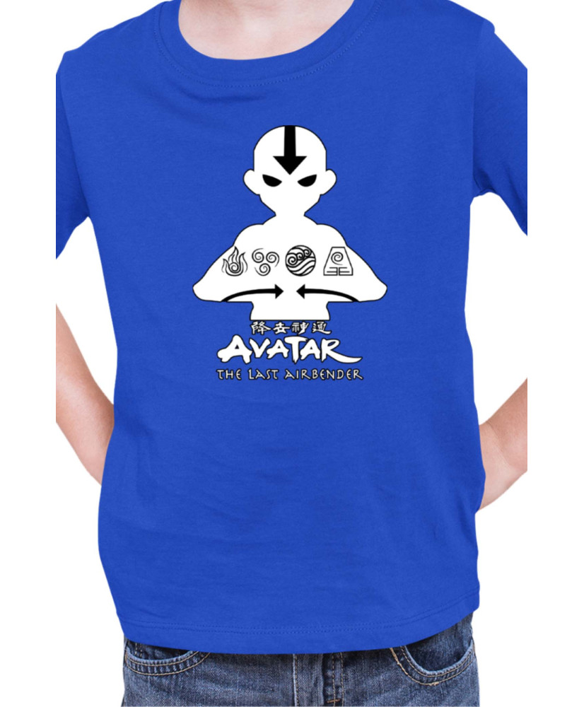 Детска Тениска Japan Manga Anime Comics Animation Avatar The Last Airbender Aang