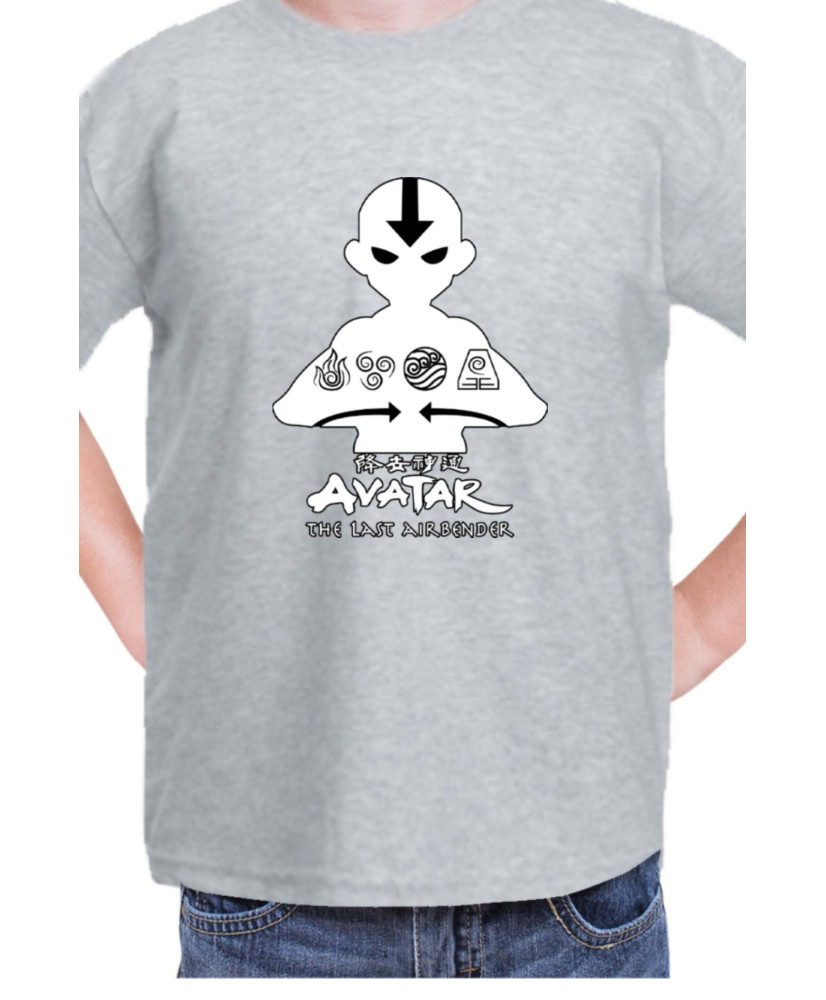 Детска Тениска Japan Manga Anime Comics Animation Avatar The Last Airbender Aang