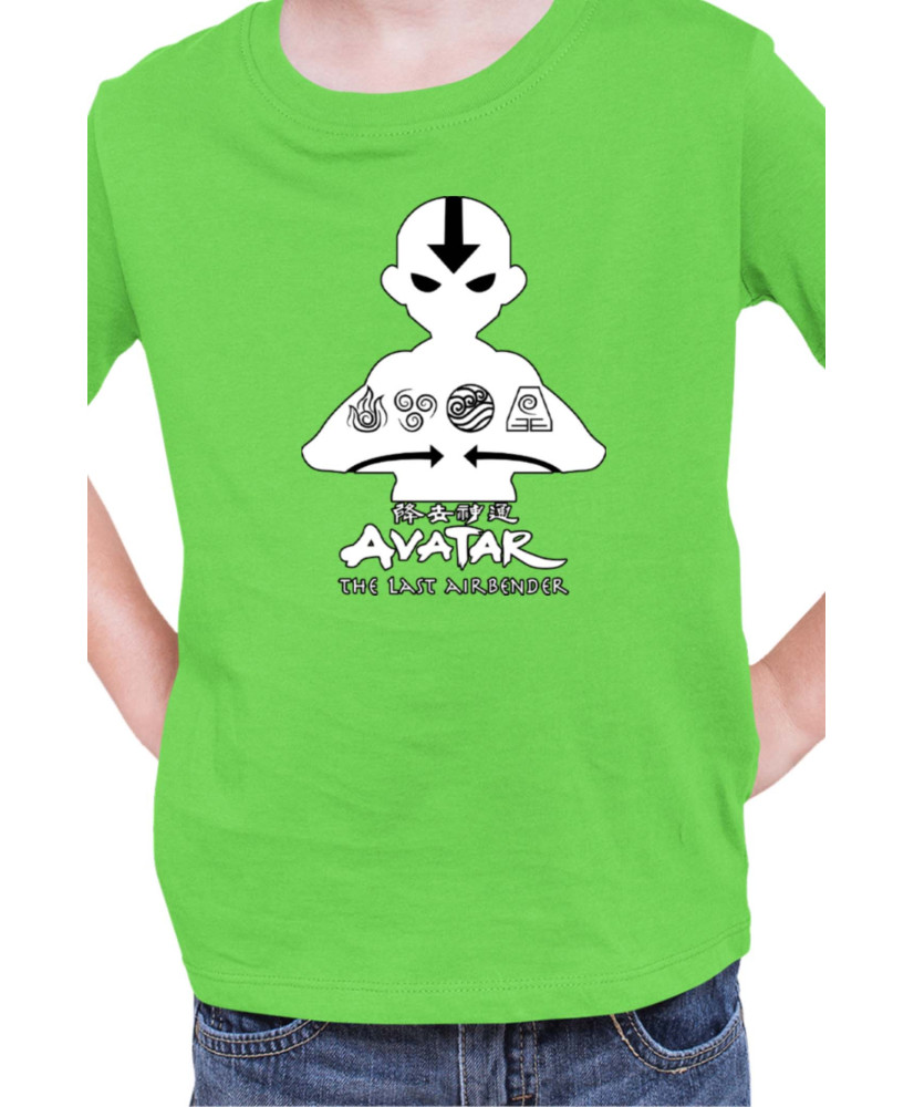 Детска Тениска Japan Manga Anime Comics Animation Avatar The Last Airbender Aang