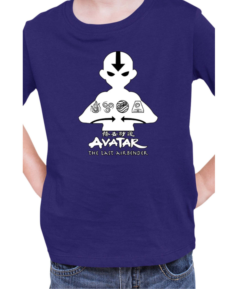 Детска Тениска Japan Manga Anime Comics Animation Avatar The Last Airbender Aang