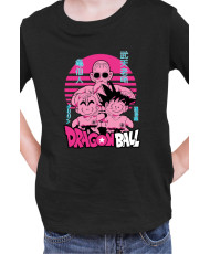 Детска Тениска Japan Manga Anime Comics Animation Dbz Krilin Roshi Goku