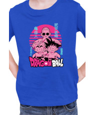 Детска Тениска Japan Manga Anime Comics Animation Dbz Krilin Roshi Goku