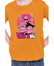 Детска Тениска Japan Manga Anime Comics Animation Dbz Krilin Roshi Goku