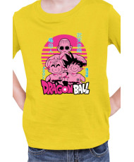 Детска Тениска Japan Manga Anime Comics Animation Dbz Krilin Roshi Goku