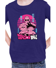 Детска Тениска Japan Manga Anime Comics Animation Dbz Krilin Roshi Goku