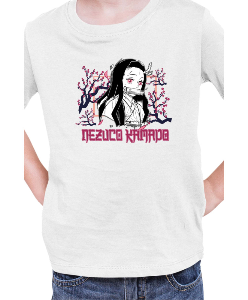 Детска Тениска Japan Manga Anime Comics Animation Demon Slayer Beautiful Demon