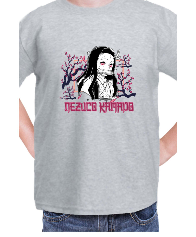 Детска Тениска Japan Manga Anime Comics Animation Demon Slayer Beautiful Demon
