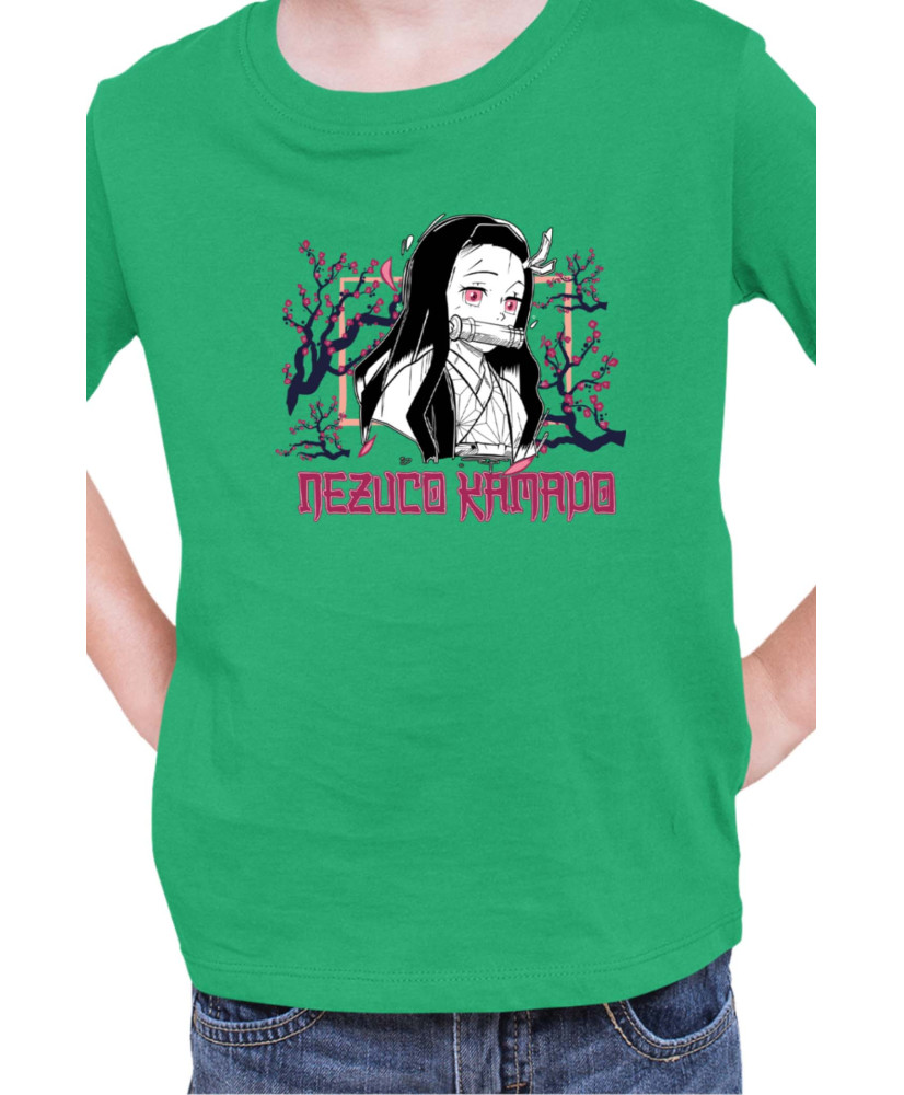 Детска Тениска Japan Manga Anime Comics Animation Demon Slayer Beautiful Demon