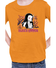 Детска Тениска Japan Manga Anime Comics Animation Demon Slayer Beautiful Demon