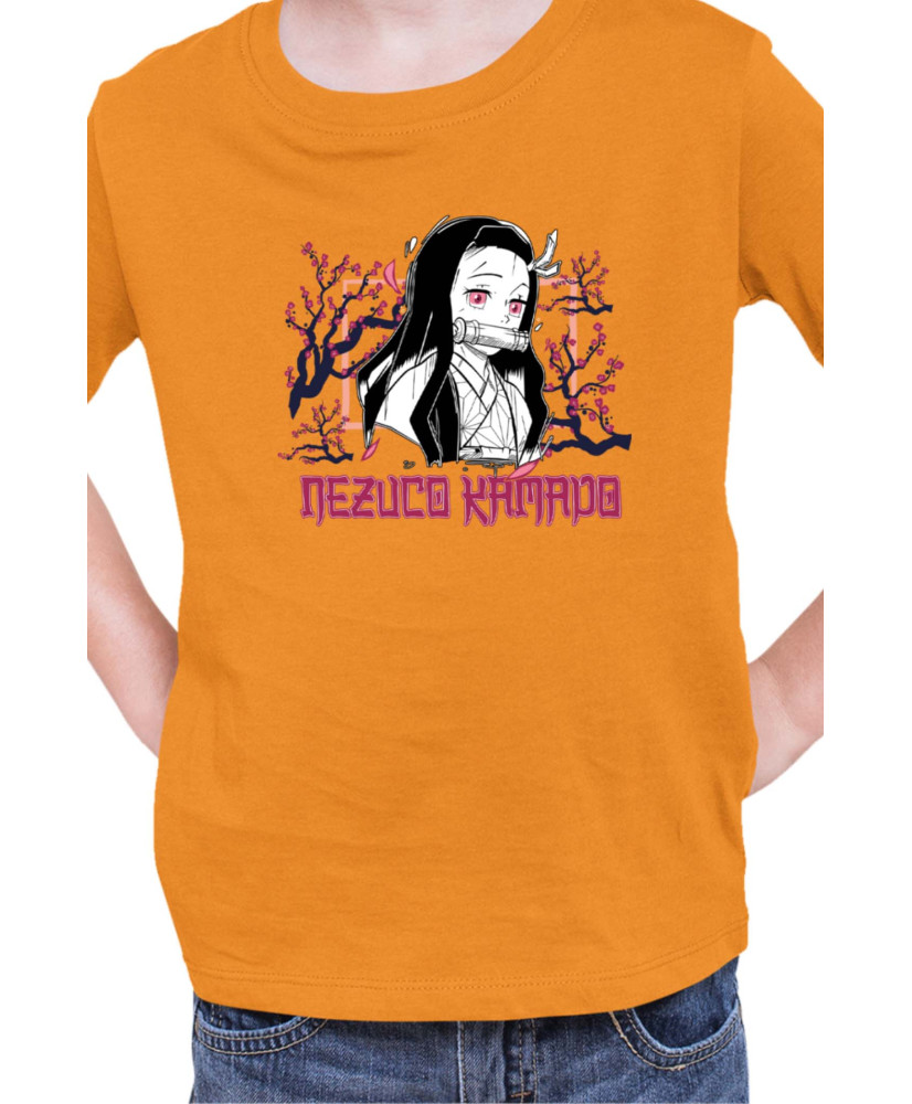Детска Тениска Japan Manga Anime Comics Animation Demon Slayer Beautiful Demon