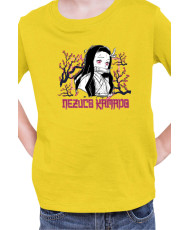Детска Тениска Japan Manga Anime Comics Animation Demon Slayer Beautiful Demon