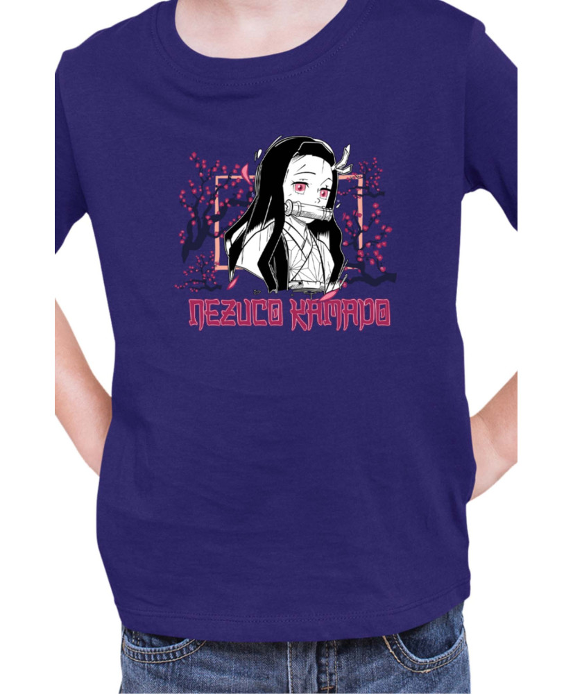 Детска Тениска Japan Manga Anime Comics Animation Demon Slayer Beautiful Demon