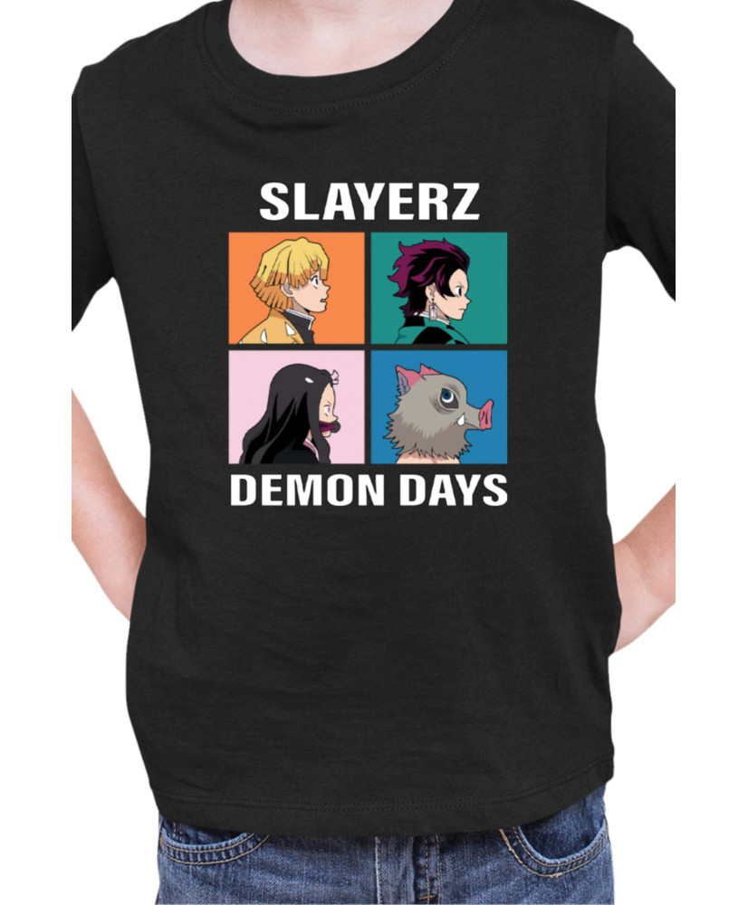 Детска Тениска Japan Manga Anime Comics Animation Demon Slayer Slayerz