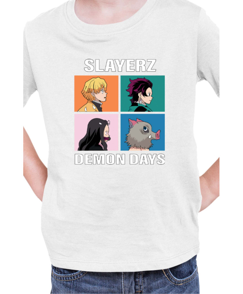 Детска Тениска Japan Manga Anime Comics Animation Demon Slayer Slayerz