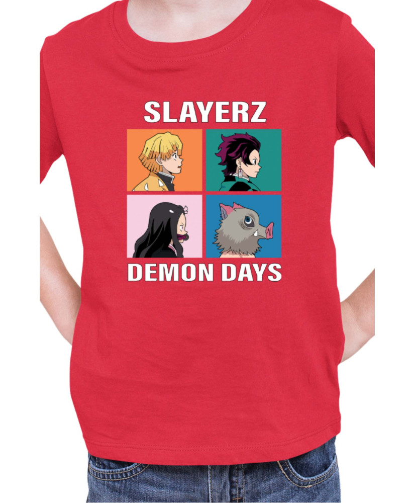 Детска Тениска Japan Manga Anime Comics Animation Demon Slayer Slayerz