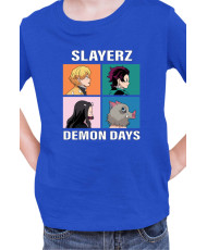 Детска Тениска Japan Manga Anime Comics Animation Demon Slayer Slayerz