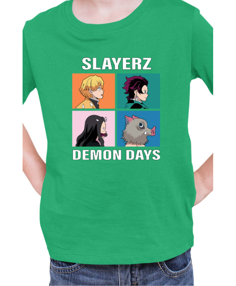 Детска Тениска Japan Manga Anime Comics Animation Demon Slayer Slayerz