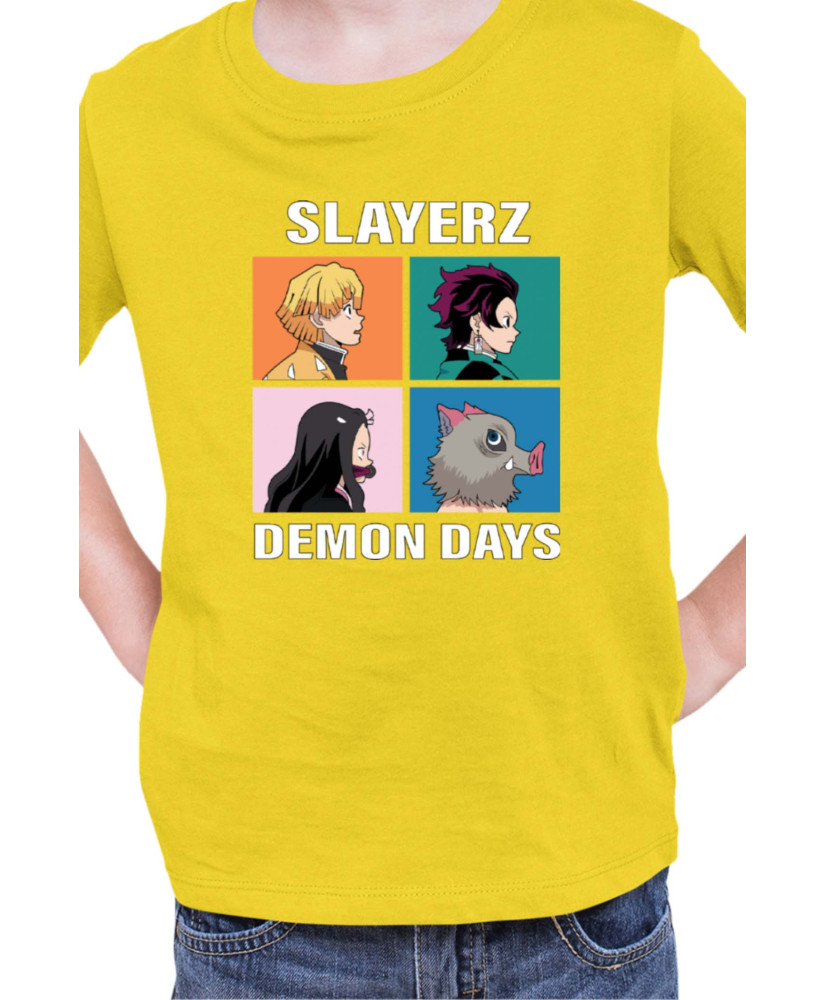 Детска Тениска Japan Manga Anime Comics Animation Demon Slayer Slayerz
