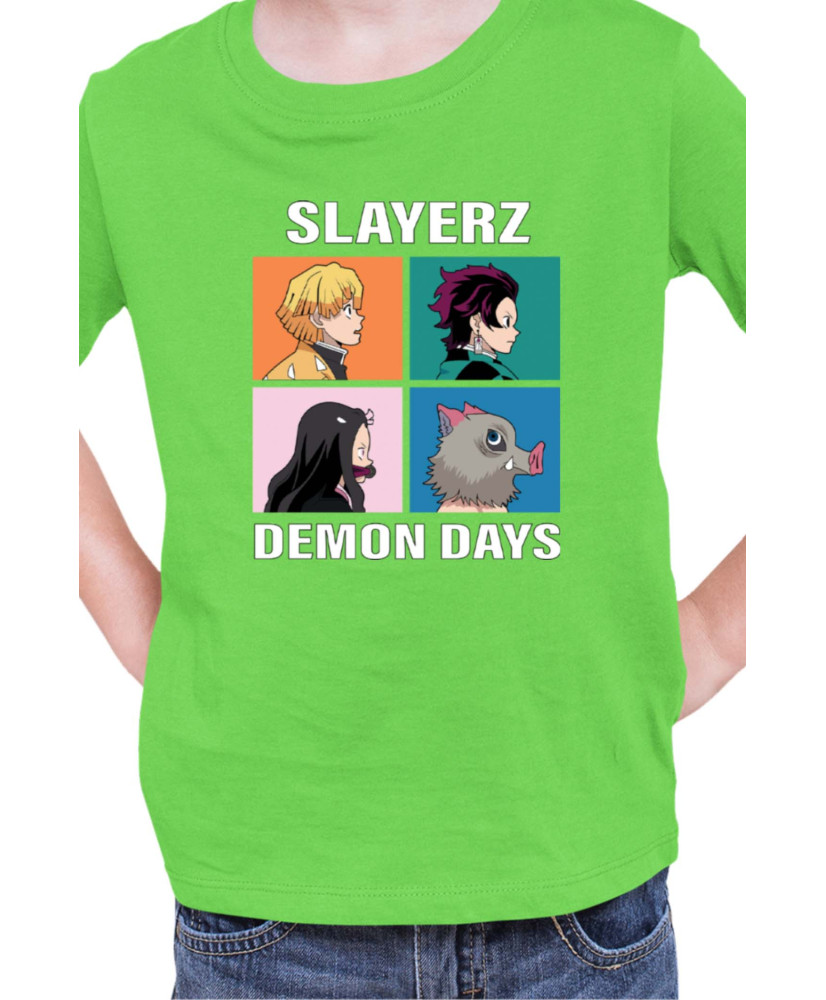 Детска Тениска Japan Manga Anime Comics Animation Demon Slayer Slayerz