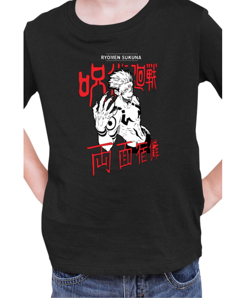 Детска Тениска Japan Manga Anime Comics Animation Jujutsu Kaisen Ryomen Sukuna