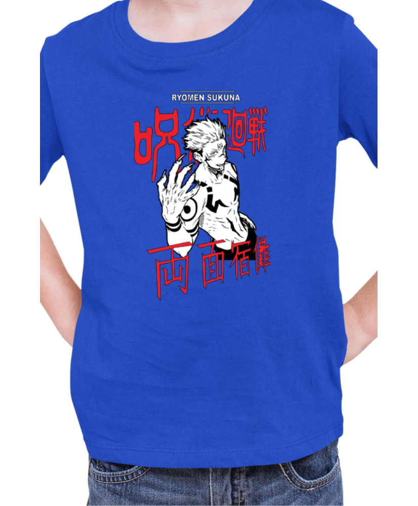Детска Тениска Japan Manga Anime Comics Animation Jujutsu Kaisen Ryomen Sukuna
