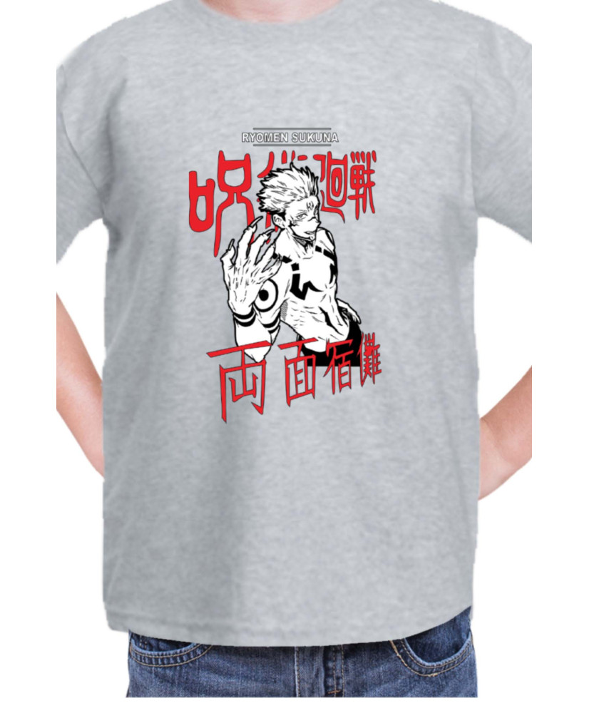 Детска Тениска Japan Manga Anime Comics Animation Jujutsu Kaisen Ryomen Sukuna