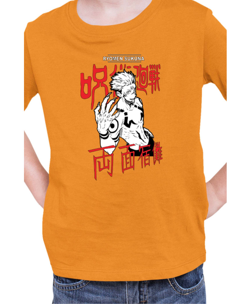 Детска Тениска Japan Manga Anime Comics Animation Jujutsu Kaisen Ryomen Sukuna