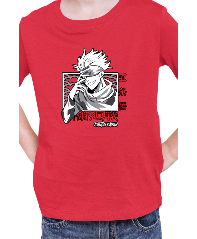 Детска Тениска Japan Manga Anime Comics Animation Jujutsu Kaisen Teacher