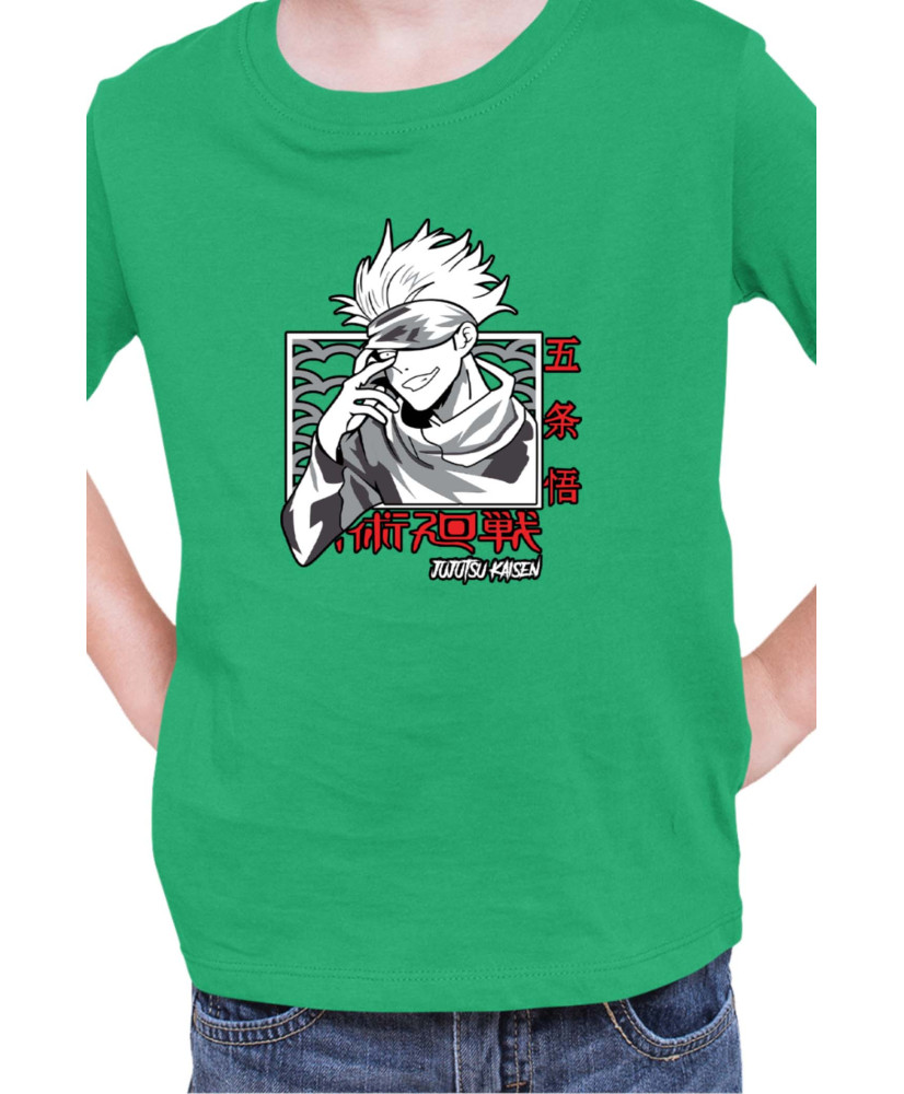 Детска Тениска Japan Manga Anime Comics Animation Jujutsu Kaisen Teacher
