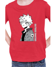 Детска Тениска Japan Manga Anime Comics Animation My Hero Academia Katsuki Bakugo