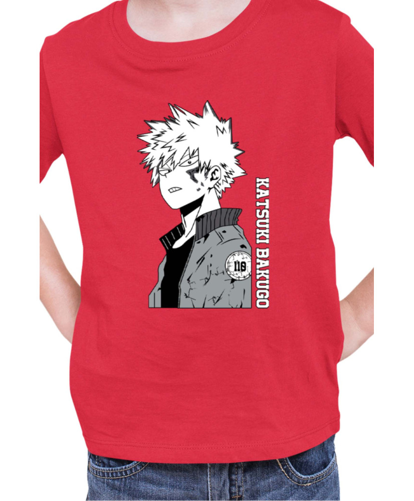 Детска Тениска Japan Manga Anime Comics Animation My Hero Academia Katsuki Bakugo