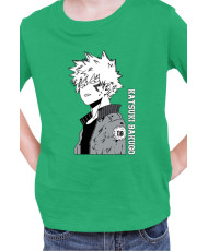 Детска Тениска Japan Manga Anime Comics Animation My Hero Academia Katsuki Bakugo