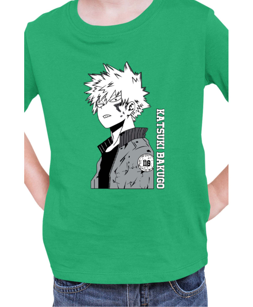 Детска Тениска Japan Manga Anime Comics Animation My Hero Academia Katsuki Bakugo