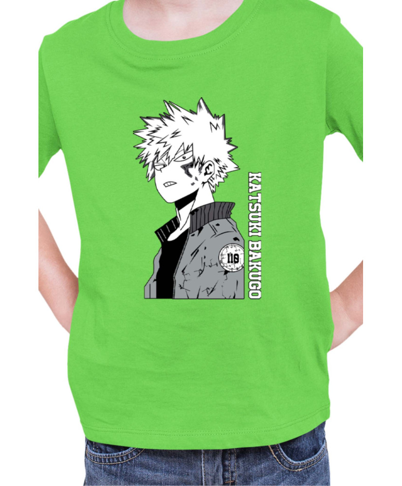 Детска Тениска Japan Manga Anime Comics Animation My Hero Academia Katsuki Bakugo
