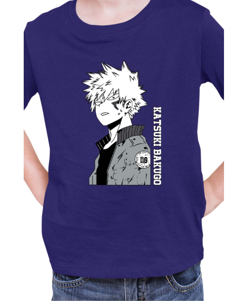 Детска Тениска Japan Manga Anime Comics Animation My Hero Academia Katsuki Bakugo