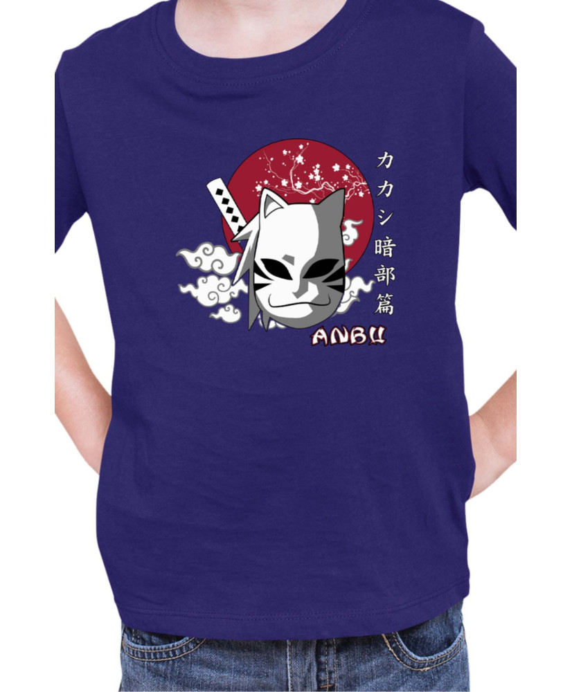 Детска Тениска Japan Manga Anime Comics Animation Naruto Anbu Forces Mask