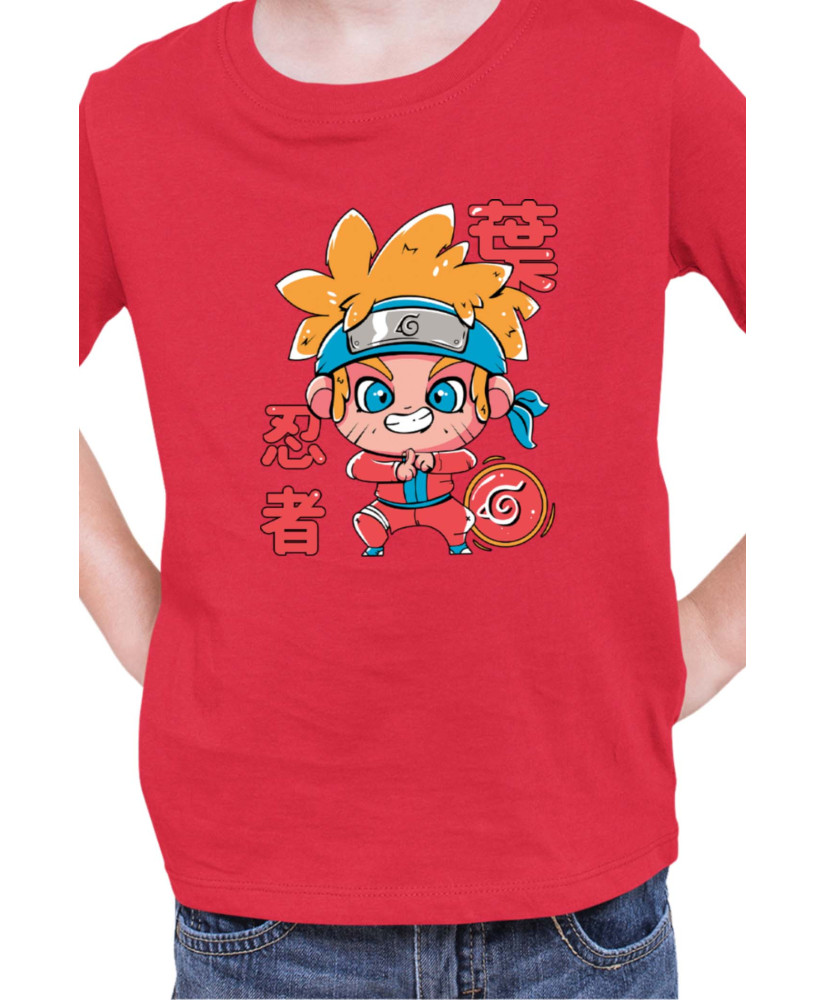 Детска Тениска Japan Manga Anime Comics Animation Naruto Chibi