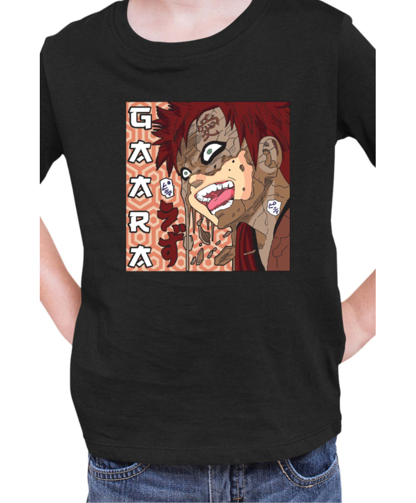 Детска Тениска Japan Manga Anime Comics Animation Naruto Transformation Gaara Детска Тениска Japan Manga Anime Comics Animation Naruto Transformation Gaara