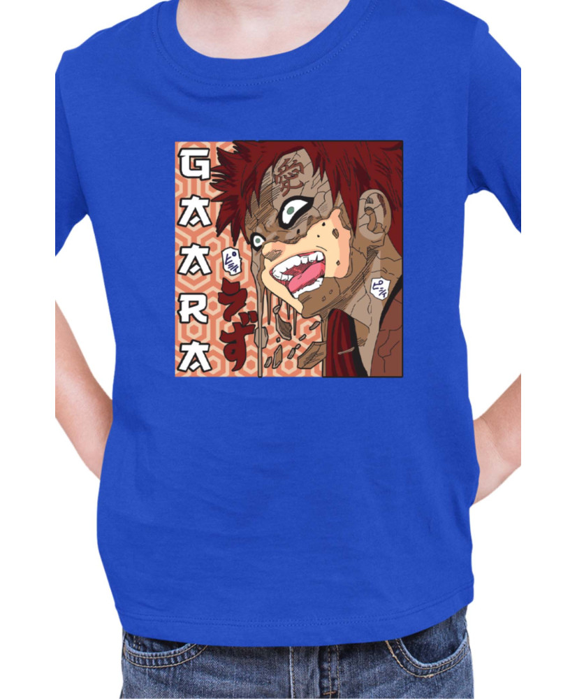 Детска Тениска Japan Manga Anime Comics Animation Naruto Transformation Gaara Детска Тениска Japan Manga Anime Comics Animation Naruto Transformation Gaara