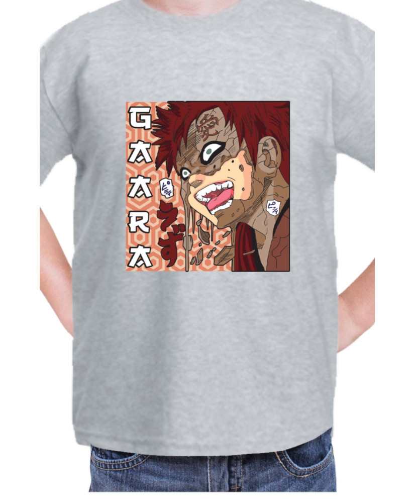 Детска Тениска Japan Manga Anime Comics Animation Naruto Transformation Gaara Детска Тениска Japan Manga Anime Comics Animation Naruto Transformation Gaara