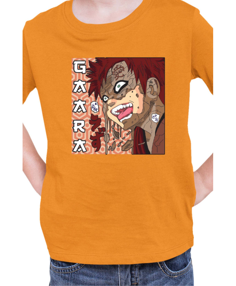 Детска Тениска Japan Manga Anime Comics Animation Naruto Transformation Gaara Детска Тениска Japan Manga Anime Comics Animation Naruto Transformation Gaara