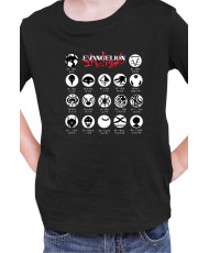 Детска Тениска Japan Manga Anime Comics Animation Neon Genesis Evangelion Angels Symbol