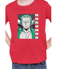 Детска Тениска Japan Manga Anime Comics Animation One Piece Zoro Pose