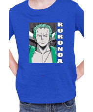 Детска Тениска Japan Manga Anime Comics Animation One Piece Zoro Pose