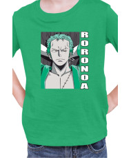 Детска Тениска Japan Manga Anime Comics Animation One Piece Zoro Pose