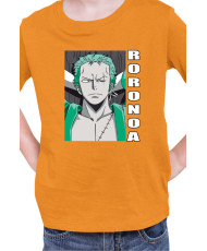 Детска Тениска Japan Manga Anime Comics Animation One Piece Zoro Pose