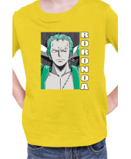Детска Тениска Japan Manga Anime Comics Animation One Piece Zoro Pose