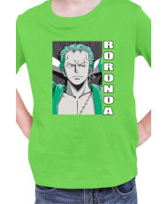 Детска Тениска Japan Manga Anime Comics Animation One Piece Zoro Pose