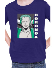 Детска Тениска Japan Manga Anime Comics Animation One Piece Zoro Pose